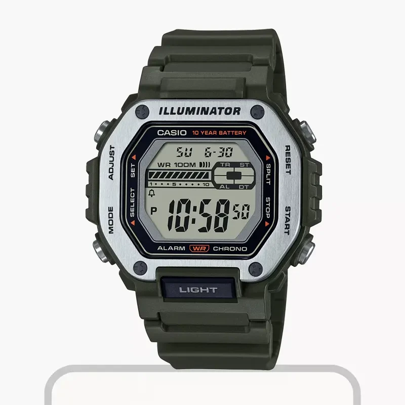 Casio Sports Youth Digital Resin Strap Men's Watch- MWD-110H-3AV